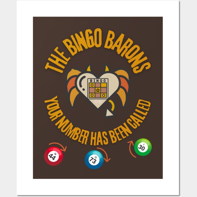 The Bingo Barons - Bingo Wall Art by SEIKA by FP